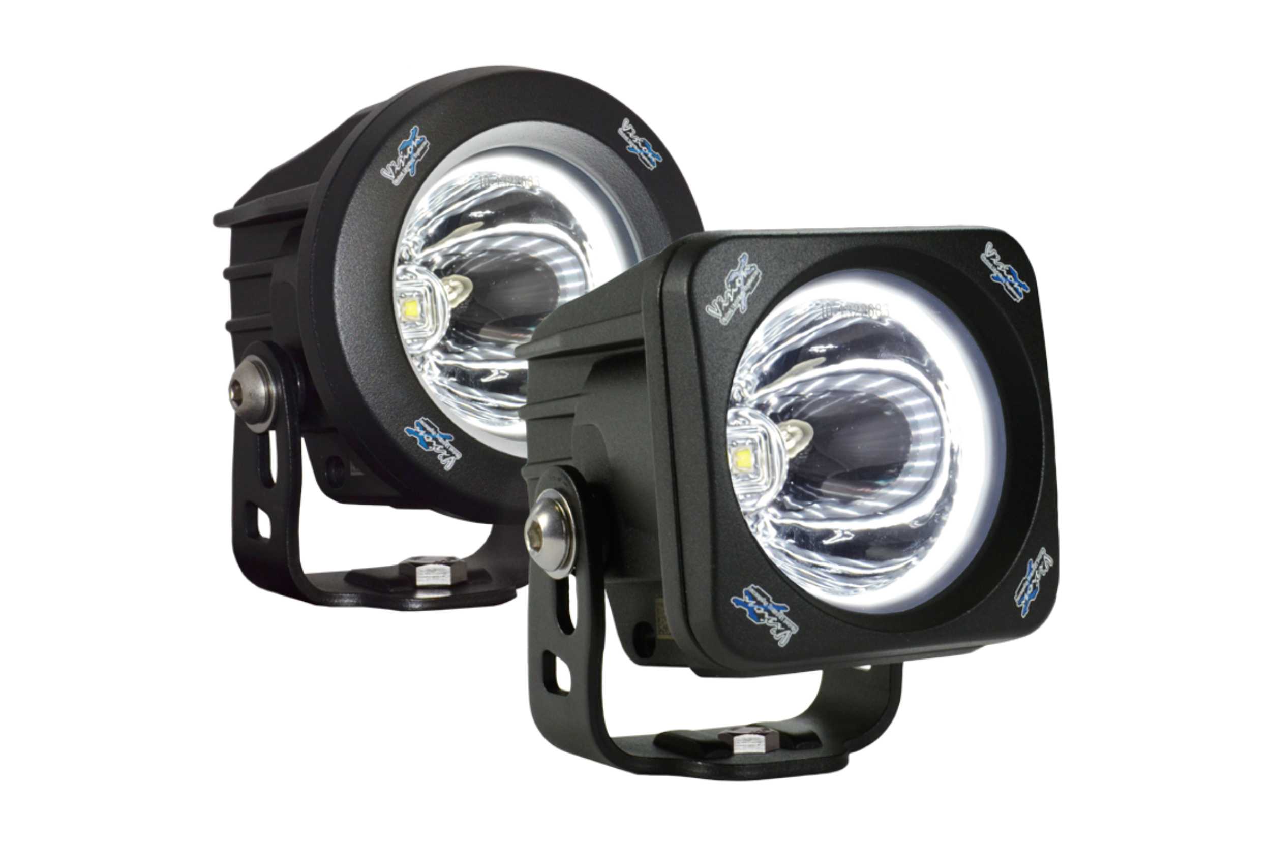 Vision X Optimus Universal LED Pods in Round or Square | HR SWGPCK14